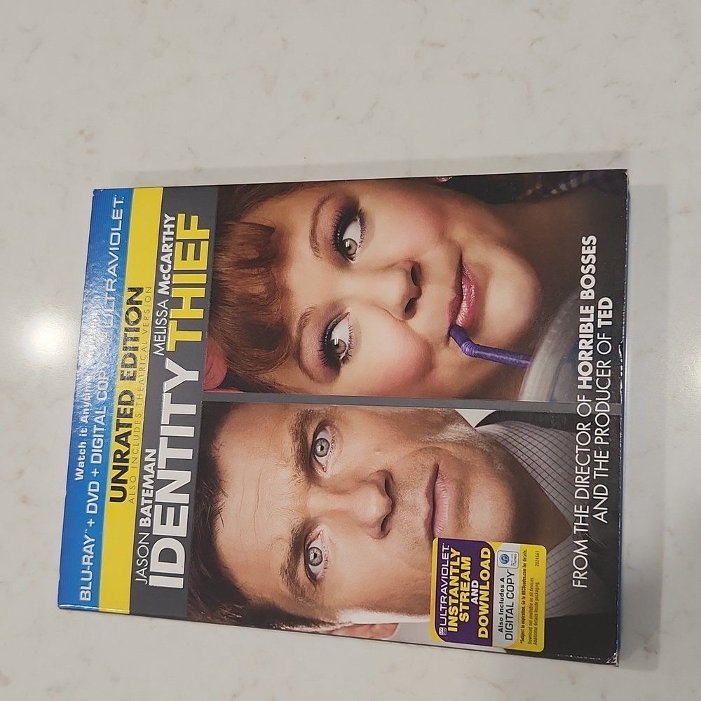 Unrated Edition!! Identity Thief Blu-Ray